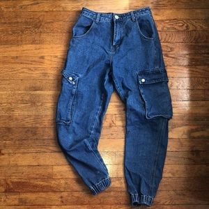 Cargo Denim Joggers